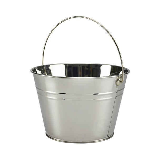 Stainless Steel Serving Bucket 25cm Dia - SKU: SSB25