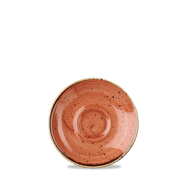 Stonecast Orange  Espresso Saucer 4.5" Box 12
