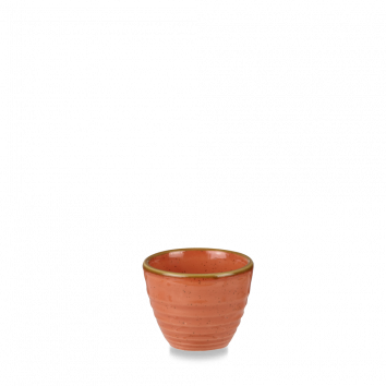 Stonecast Orange Ripple Dipper Pot 2Oz Box 12