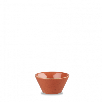 Stonecast Orange X Squared Sauce Dish 3Oz Box 12