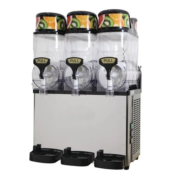 Blue Ice ST12X3 Premium Fast Freeze Triple Flavour Slush Machine (3 x 12L barrel)