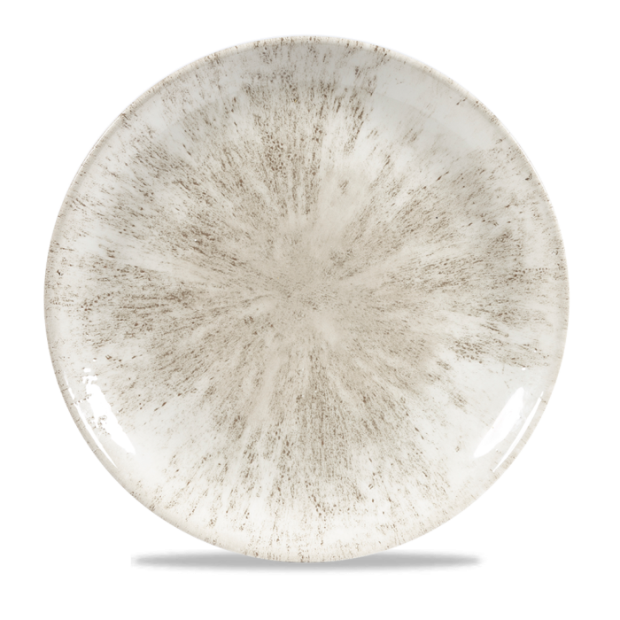 Stone Agate Grey Evolve Coupe Plate 11.25" Box 12