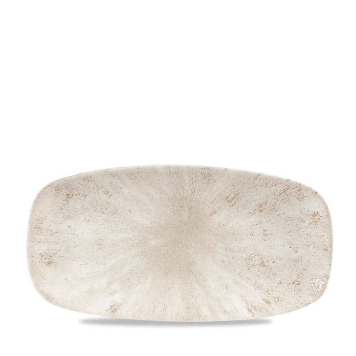Stone Agate Grey  Chefs Oblong Plate 11 3/4X6" Box 12