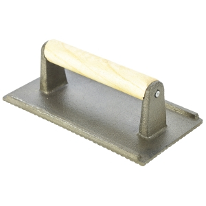 Cast Iron Steak Weight 108 x 210mm - SKU: SW48