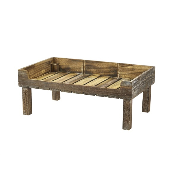 Rustic Wooden Display Crate Stand - SKU: TR5321