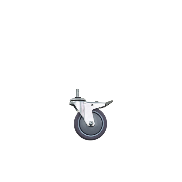 Spare Wheel With Brake For TROLPC-P/TROLPL-P - SKU: TROLP-PBWHL