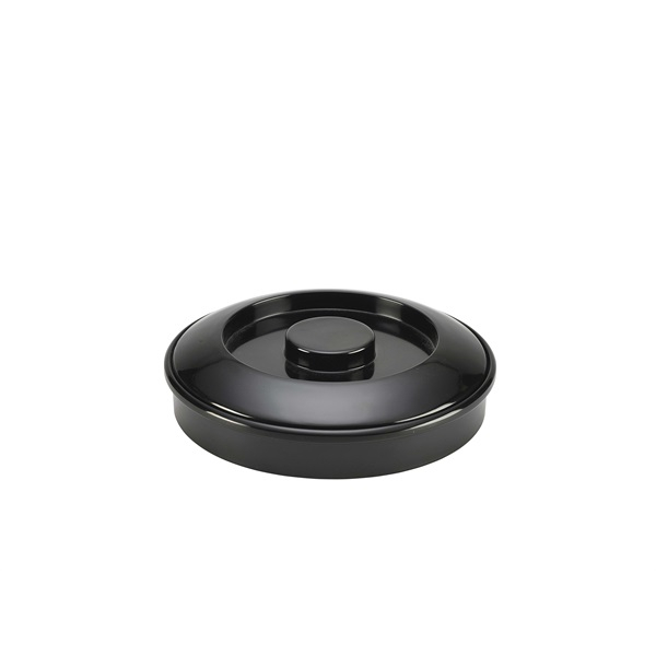 Black Melamine Tortilla Server 18.5cm - SKU: TS8BK