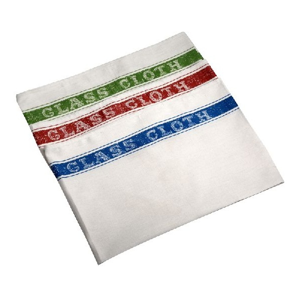 Cotton Glass Cloth 50X76cm 10Pcs Mix Colours - SKU: TW04