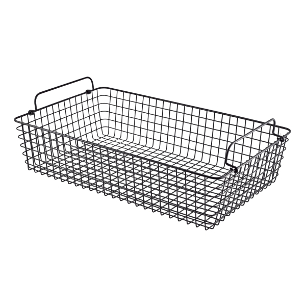 Black Wire Display Basket GN1/1 - SKU: WBGN11BK