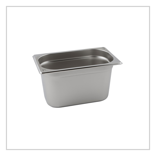 1/4 Quarter Size Stainless Steel Gastronorm Pans