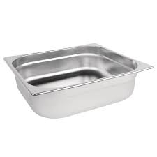 St/St Gastronorm Pan 2/3 - 65mm Deep - SKU: GN23-65