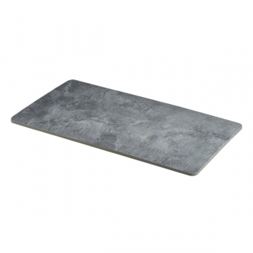 Concrete Effect Melamine Platter GN 1/3 - SKU: MEL13-CN