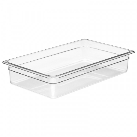 1/1 -Polycarbonate GN Pan 100mm Clear - SKU: PC11-100