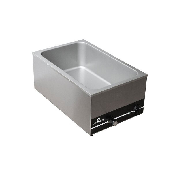 Chefmaster 1/1GN Wet Well Bain-Marie With Tap - SKU: HEA758