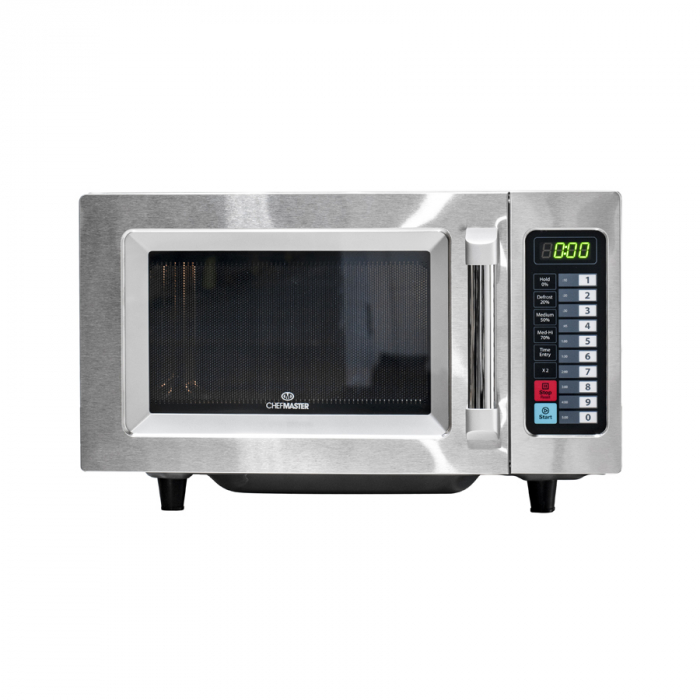 Chefmaster 1000 Watt Programmable Microwave - SKU: HEB082