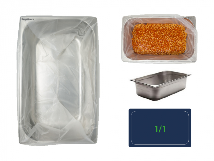 Polythene 1/1 Gastronorm Pan Liners (Pack of 100)