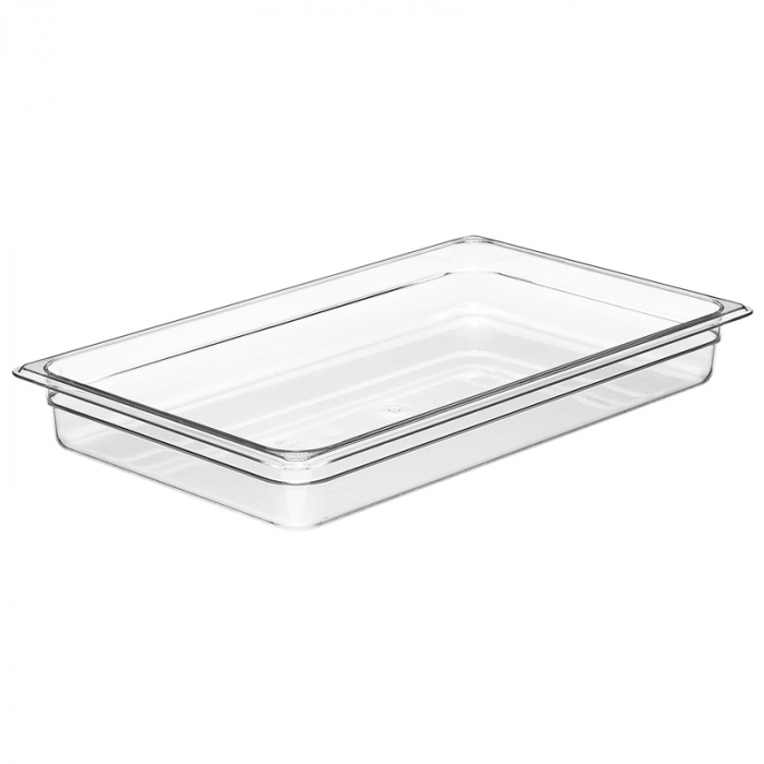 1/1 -Polycarbonate GN Pan 65mm Clear - SKU: PC11-065