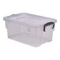 Storage Box 13L W/ Clip Handles - SKU: 10270