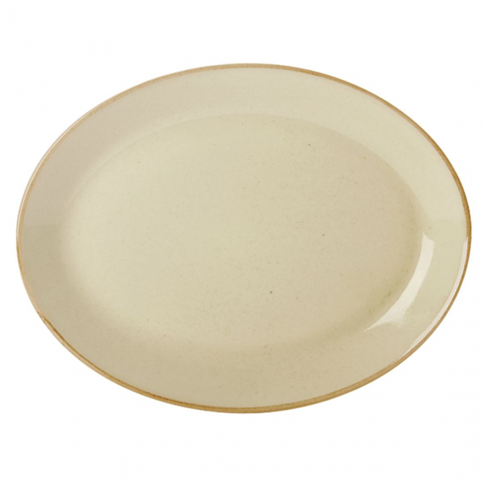 Wheat Oval Plate 30cm/12" Box of 6