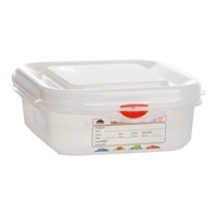 GN Storage Container 1/6 100mm Deep 1.7L - SKU: 12380