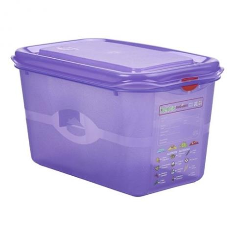 Allergen GN Storage Container 1/4 150mm Deep 4.3L - SKU: 12420AL