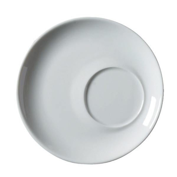 Genware Porcelain Offset Saucer 17cm/6.75" - SKU: 132118