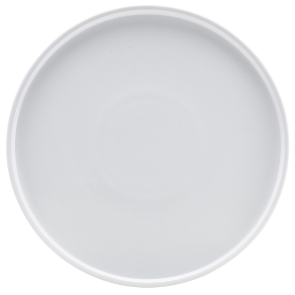 Genware Porcelain Low Presentation Plate 25cm/9.75" - SKU: 160925