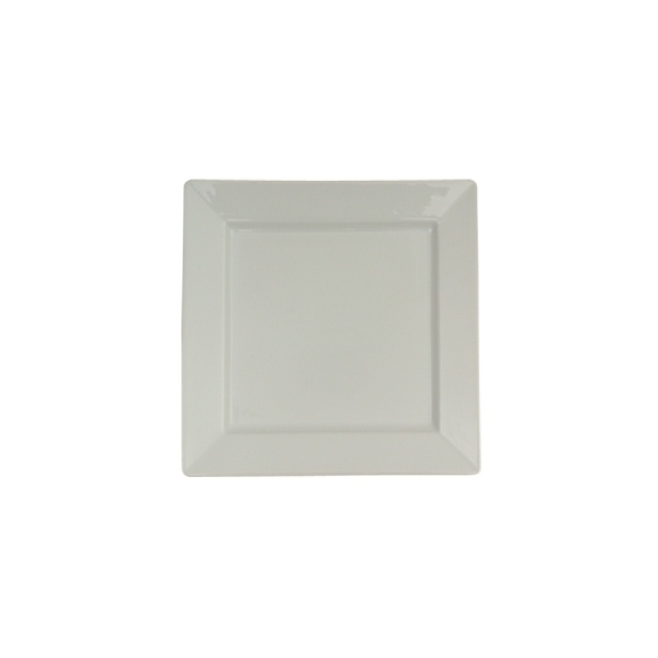 Genware Porcelain Square Plate 16cm/6.25" - SKU: 180616