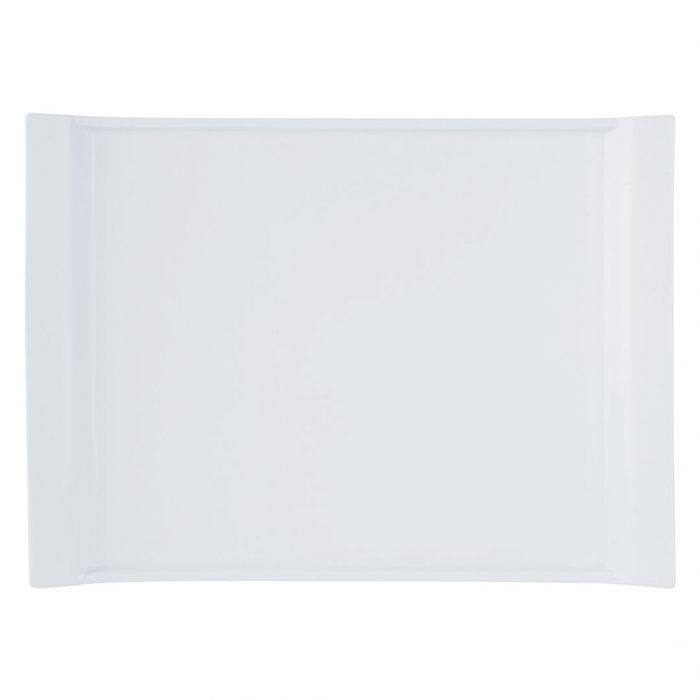 Handled Rectangular Platter 28x20cm/11"x8" - SKU: P182428