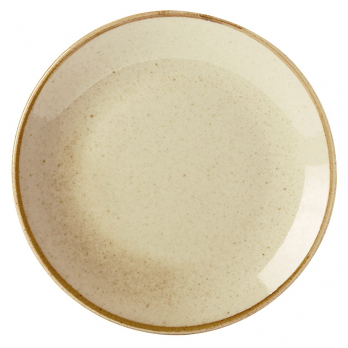 Wheat Coupe Plate 18cm/7" Box of 6
