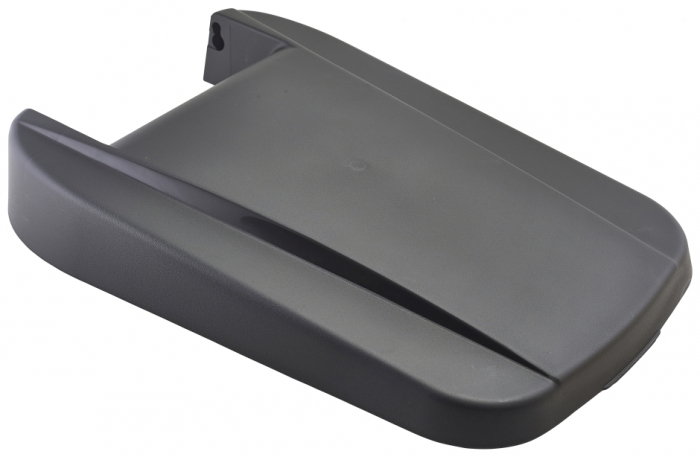 Black Closed Lid For Grey Recycling Bin 85L - SKU: 23453090