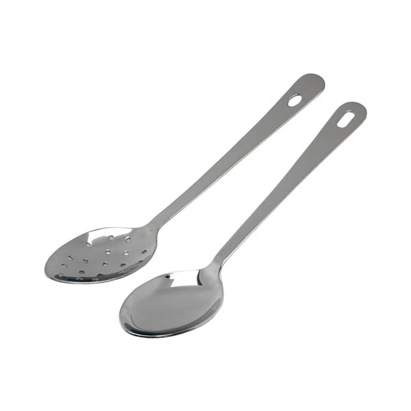 S/St.Serving Spoon 10" With Hanging Hole - SKU: 300010