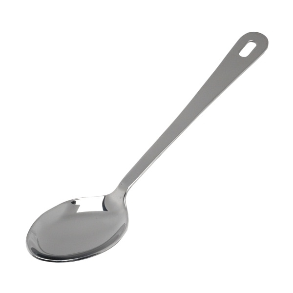 S/St.Serving Spoon 14" With Hanging Hole - SKU: 300014