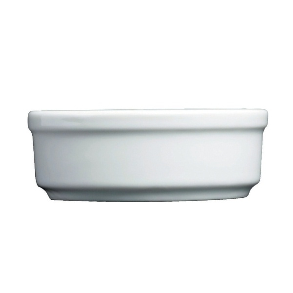 Genware Porcelain Round Dish 10cm/4" - SKU: 305611