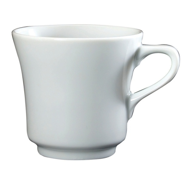 Genware Porcelain Tea Cup 23cl/8oz - SKU: 320720