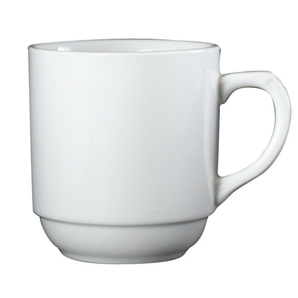 Genware Porcelain Stacking Mug 30cl/10oz - SKU: 322130