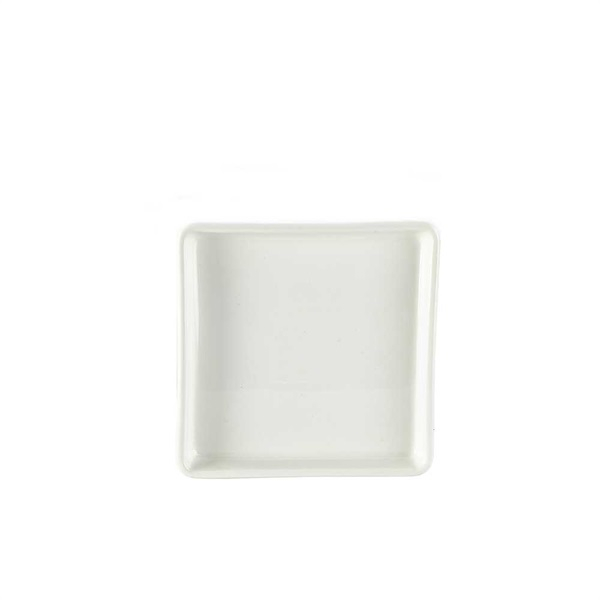 Genware Porcelain Deep Square Dish 17x17x2.5cm - SKU: 351817