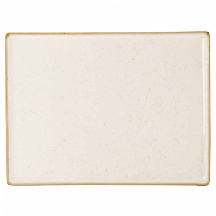 Oatmeal Rectangular Platter 27x20cm/10.75x8.25" Box of 6