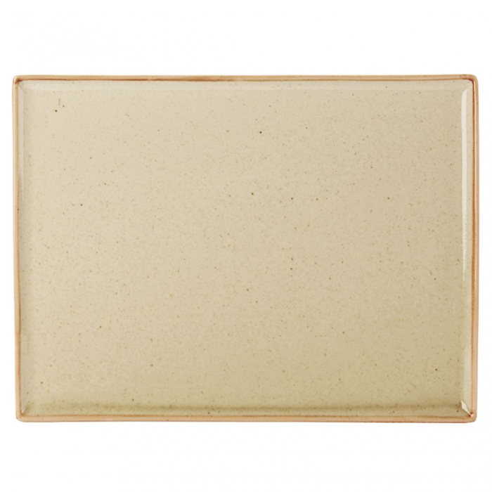 Wheat Rectangular Platter 27x20cm/10.75x8.25" Box of 6
