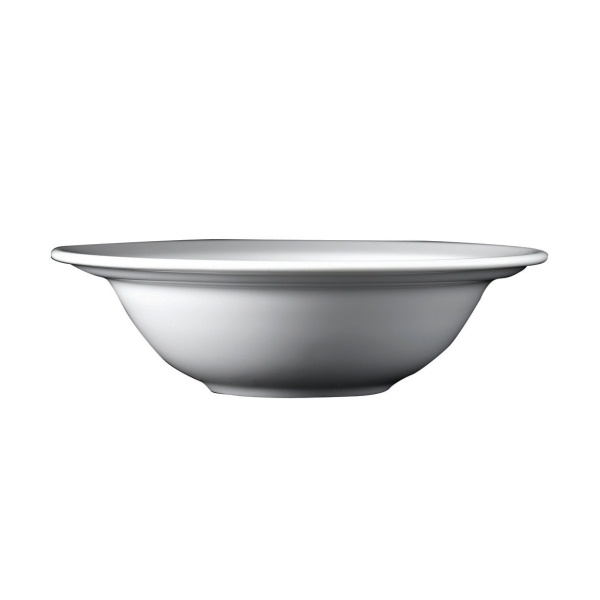 Genware Porcelain Rimmed Oatmeal Bowl 16cm/6.25" - SKU: 360616