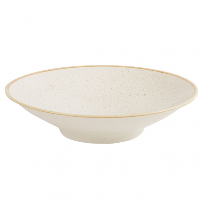 Oatmeal Footed Bowl 26cm Box of 6