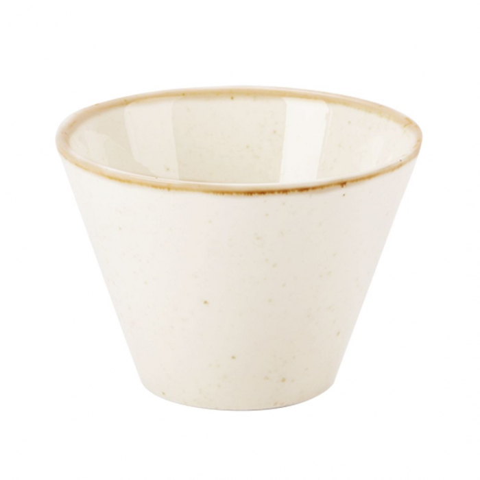 Oatmeal Conic Bowl 9cm/3.5" 20cl/7oz Box of 6