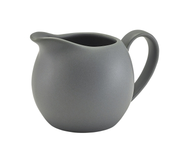 Matt Grey Porcelain Jug 14cl/5oz - SKU: 373114MG