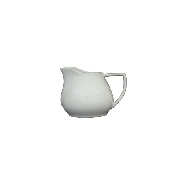Genware Porcelain Contemporary Milk Jug 14cl/5oz - SKU: 374914
