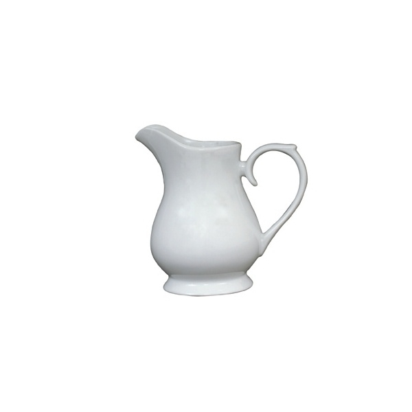 Genware Porcelain Traditional Serving Jug 28cl/10oz - SKU: 376928