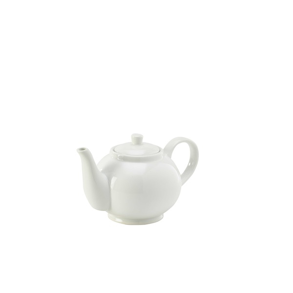 Genware Porcelain Teapot 45cl/15.75oz - SKU: 393945