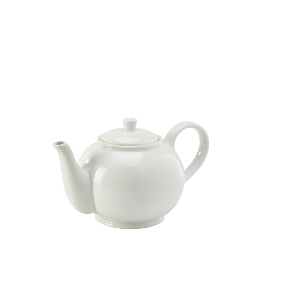 Genware Porcelain Teapot 85cl/30oz - SKU: 393985
