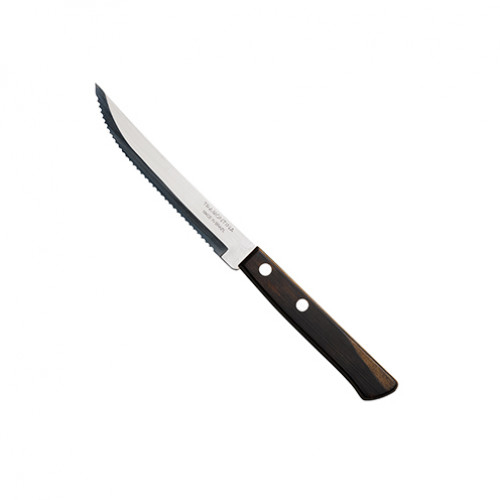 Tramontina Polywood Brown Steak Knife (Dozen) - SKU: 21100495