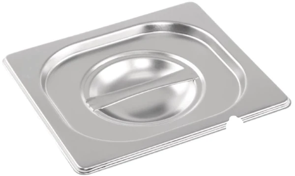 Chefset Stainless Steel Gastronorm Pan 1/3 Notched Lid