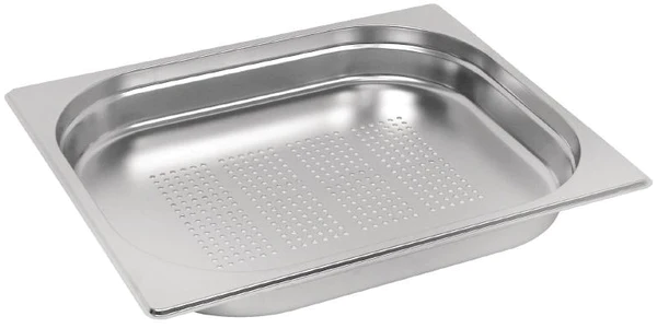 Chefset Stainless Steel Gastronorm Pan 1/2 40mm Perforated